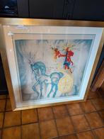 Sérigraphie sur soie. Le cheval de Triomphe. S. Dali., Antiquités & Art, Enlèvement
