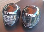 2 Levior helmen mt S en M nieuwe visors, Motoren, Kleding | Motorhelmen, Ophalen of Verzenden, Tweedehands, M, Integraalhelm