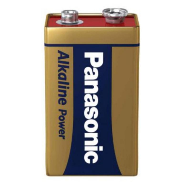 Panasonic 9 V Volt - Alkaline Power 6LR61APB - Blok Batterij, Audio, Tv en Foto, Accu's en Batterijen, Nieuw, Ophalen of Verzenden