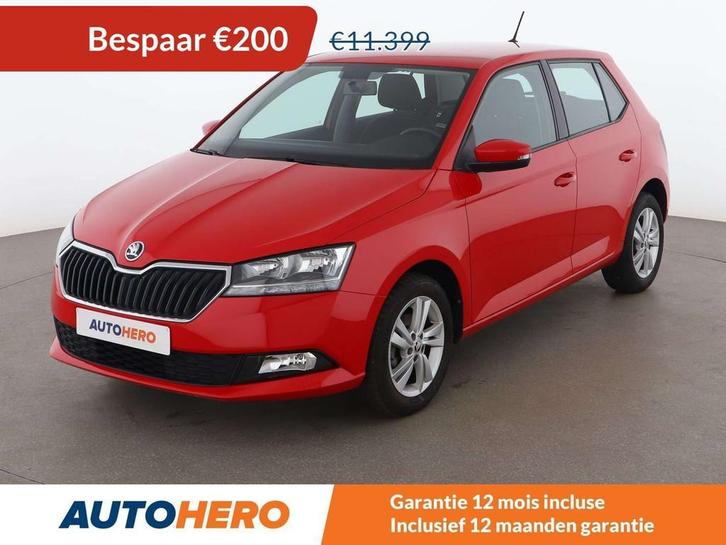 Skoda Fabia 1.0 MPI Ambition (bj 2019), Auto's, Skoda, Te koop, Fabia, ABS, Achteruitrijcamera, Airbags, Airconditioning, Android Auto