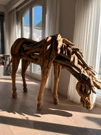 Houten paard levensecht, Antiek en Kunst, Ophalen