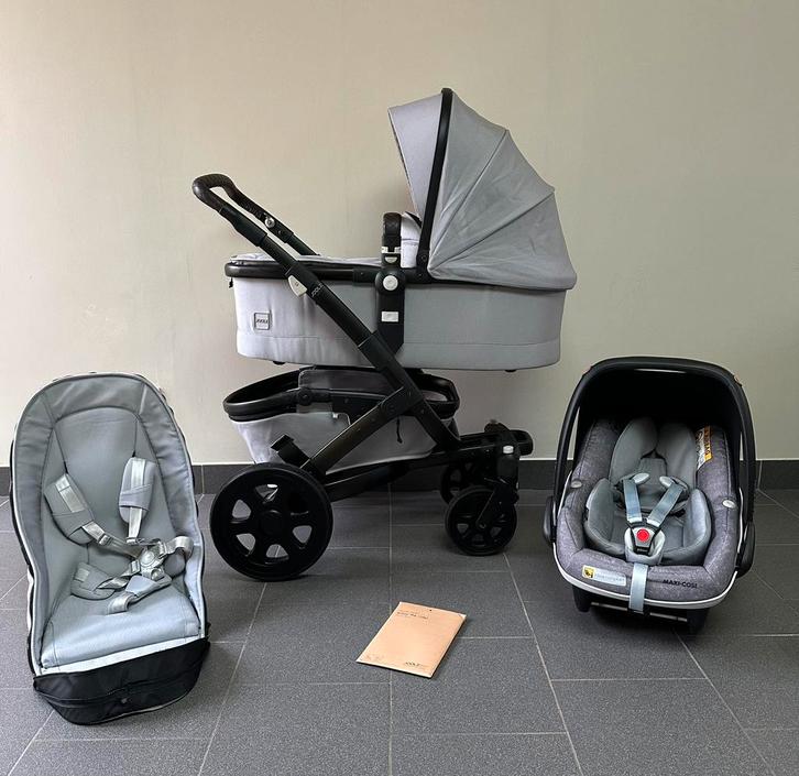 Joolz Geo2 Grigio Grey 3 in 1 - COMPLEET, Kinderen en Baby's, Buggy's, Maxi-Cosi, Ophalen