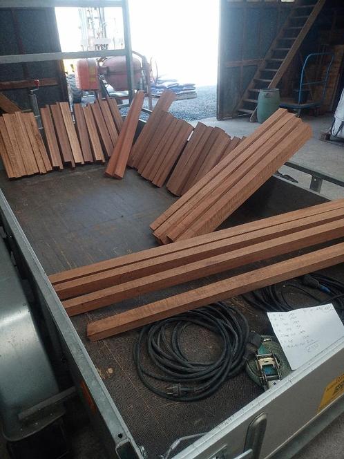 Meranti hout, Doe-het-zelf en Bouw, Hout en Planken, Zo goed als nieuw, Overige houtsoorten, Ophalen
