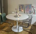 Eettafel rond /, Huis en Inrichting, Ophalen, Zo goed als nieuw, Vier personen, Rond