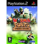 Worms Forts Under Siege, Games en Spelcomputers, Games | Sony PlayStation 2, Gebruikt, 1 speler, Ophalen of Verzenden, Vanaf 3 jaar