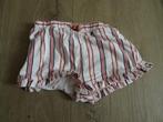 Roze-wit gestreepte short (C&A) Maat 80, Kinderen en Baby's, Babykleding | Maat 80, C&A, Broekje, Meisje, Ophalen of Verzenden