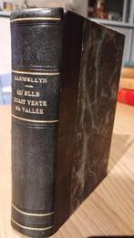 Livre QU'ELLE ETAIT VERTE MA VALLEE, R. Llewellyn, 1947, Ophalen, Gelezen, Europa overig