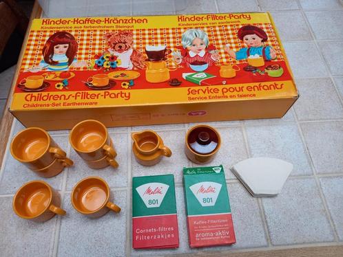Vintage melitta koffieservies, Kinderen en Baby's, Speelgoed | Speelkeukens, Gebruikt, Speelkeuken-accessoire, Overige materialen