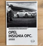 Opel Insignia OPC prijslijst BE-NL/FR december 2015 brochure, Comme neuf, Opel, Enlèvement ou Envoi