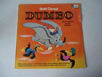 LP "Walt Disney's DUMBO" anno 1974. beschikbaar voor biedingen