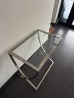 Glazen tafeltje gang, Huis en Inrichting, Ophalen, Gebruikt, Glas