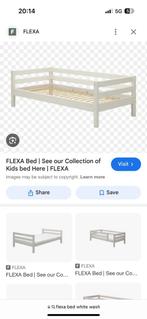 Flexa eenpersoonsbed met IKEA-matras (zeer goede staat)., Zo goed als nieuw