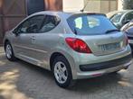 Peugeot 207 1.4Benzine Pano/Cruise/Airco/Garantie, Auto's, Voorwielaandrijving, Stof, Zwart, Bedrijf