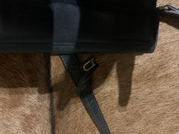 Delvaux vintage handtas 70 jaar oud, Handtassen en Accessoires, Ophalen of Verzenden, Zo goed als nieuw, Blauw, Handtas