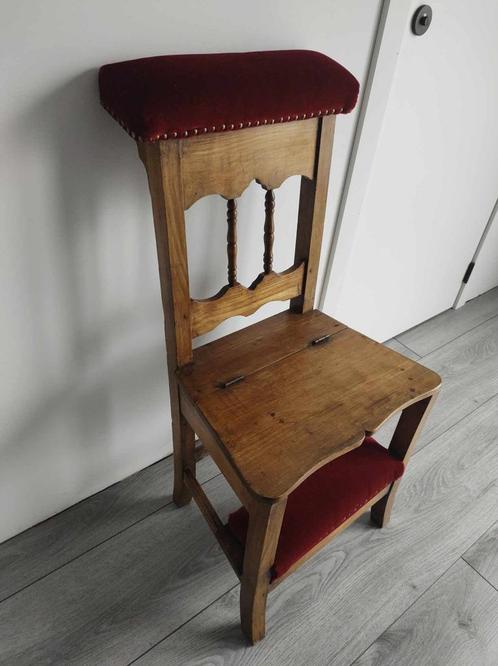 Antieke bidstoel, Antiek en Kunst, Antiek | Religieuze voorwerpen, Ophalen