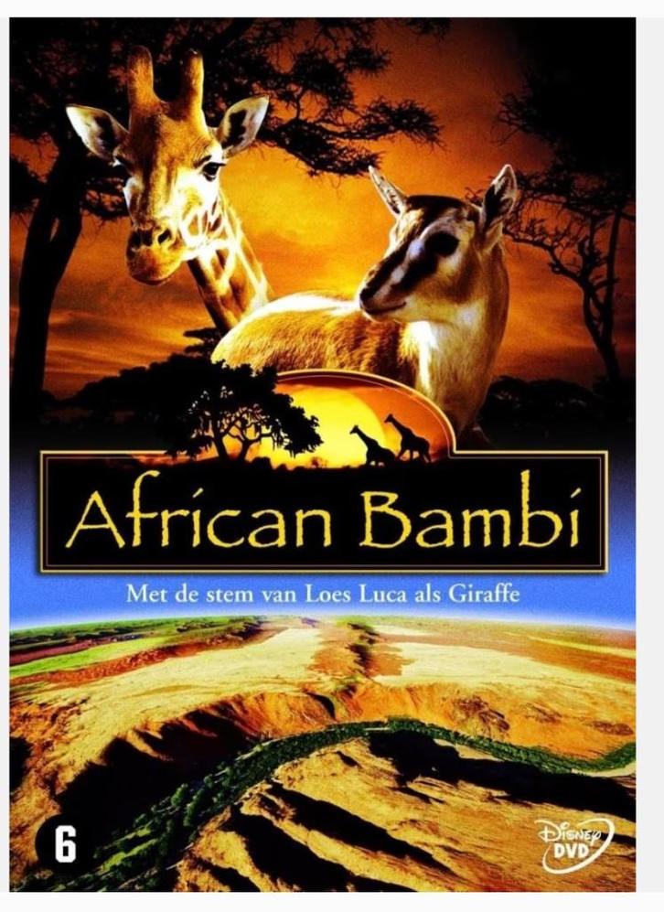 African Bambi (disney), Cd's en Dvd's, Dvd's | Documentaire en Educatief, Ophalen of Verzenden