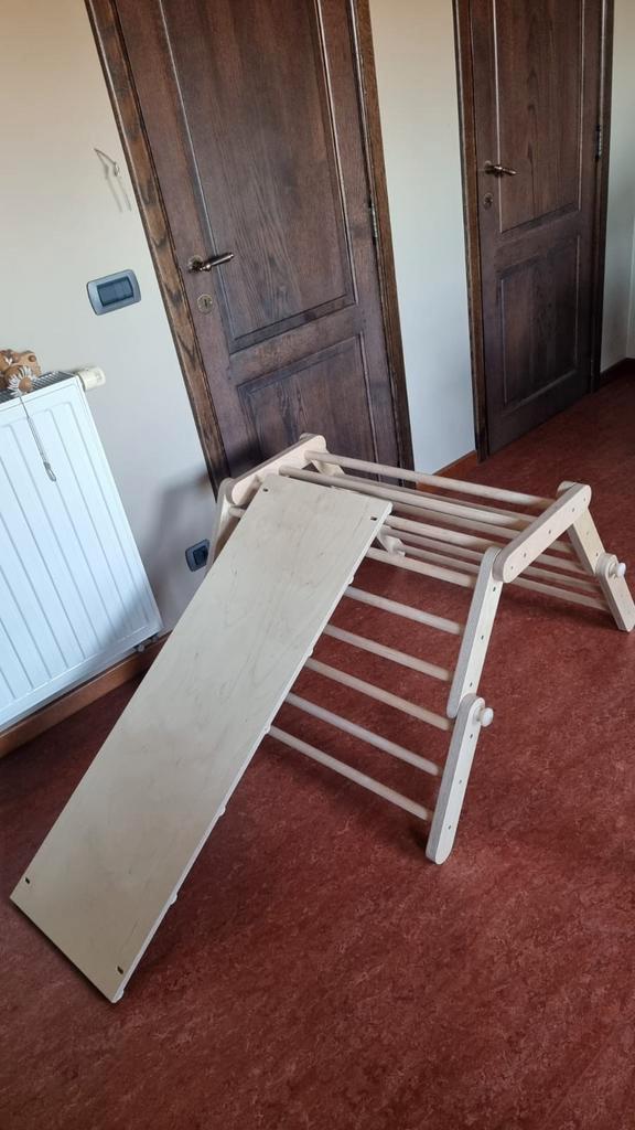 Ette tete - Fipitri klimrek met klauterplank/glijbaan, Kinderen en Baby's, Speelgoed | Houten speelgoed, Ophalen