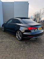 Audi a3 2.0TDI pano Keyles stronic, Auto's, USB, Zwart, Zwart, Leder