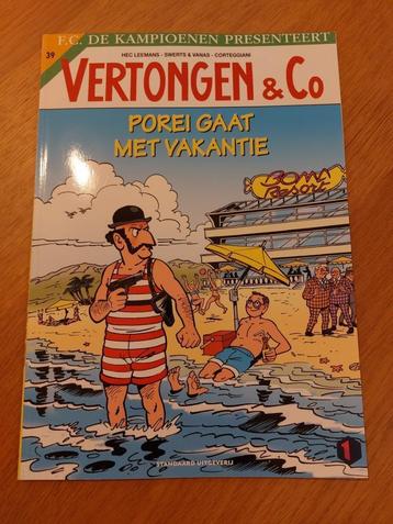 Strip Vertongen&Co 'Porei gaat met vakantie' NIEUW 5 euro beschikbaar voor biedingen