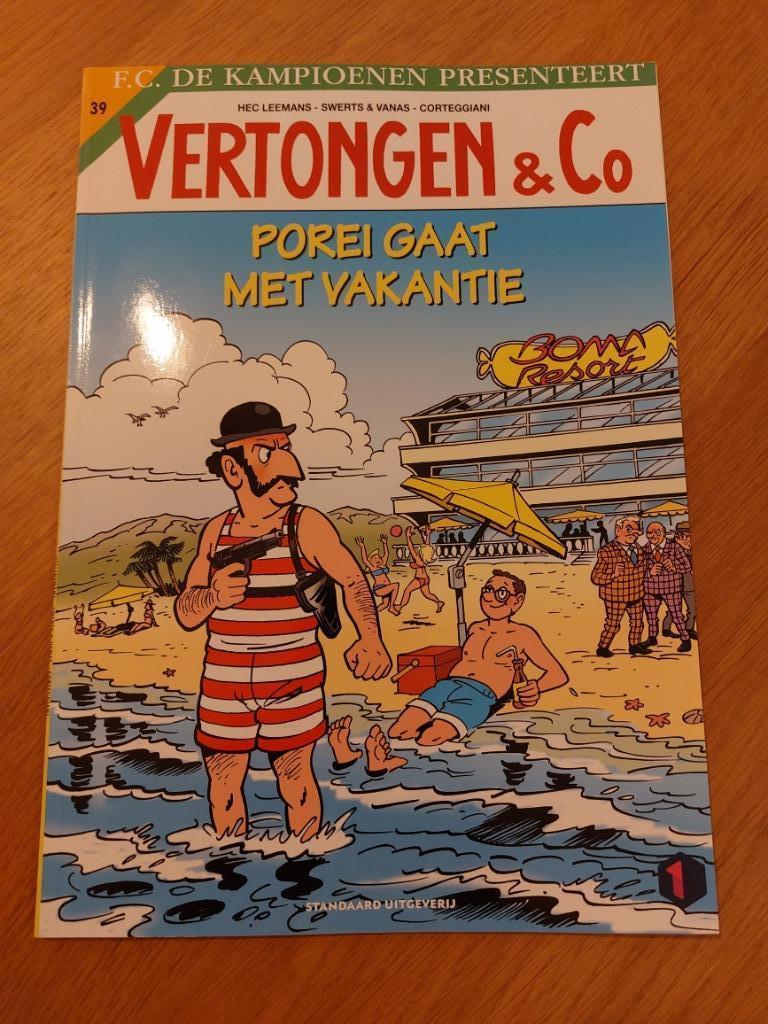 Strip Vertongen&Co 'Porei gaat met vakantie' NIEUW 5 euro, Livres, Livres pour enfants | Jeunesse | 10 à 12 ans, Neuf, Fiction