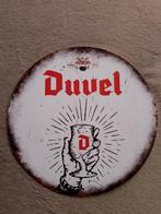 Duvel metalen plaat, Ophalen of Verzenden, Duvel