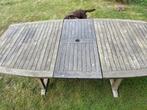 Teak tafel, Ophalen, Gebruikt, 100 tot 150 cm, Teakhout