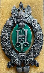 Zeldzaam zilveren ereteken met emaille, Enlèvement