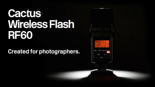 Déclencheur de flash sans fil Castus RF60, TV, Hi-fi & Vidéo, Photo | Flash, Neuf, Autres marques, Inclinable, Enlèvement ou Envoi