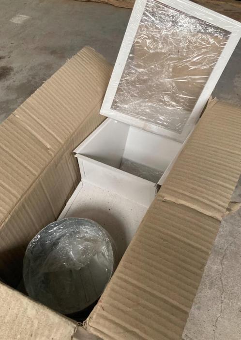 3 dozen ventilatieroosters met houder – nieuw in doos, Doe-het-zelf en Bouw, Ventilatie en Afzuiging, Nieuw, Ophalen of Verzenden