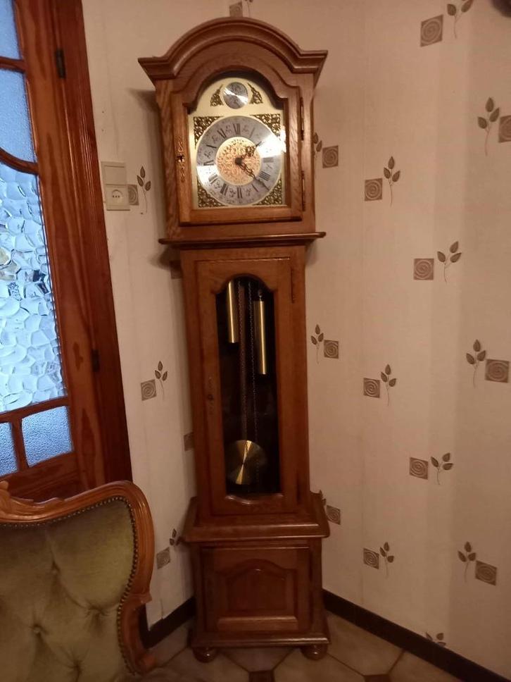 Comtoise klok in massief eikenhout - uitstekende staat, Antiek en Kunst, Antiek | Klokken, Ophalen