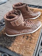Paar prachtige sportieve Lederen Converse Bruin (40), Bruin, Zo goed als nieuw, Sneakers, Converse all star
