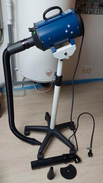 Waterblazer Doubleblaster Geluidsdemper ST Blauw.+voet  beschikbaar voor biedingen