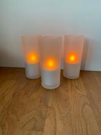 Set van 3 originele Philips LED kaarsen, Enlèvement ou Envoi, Comme neuf, Bougie