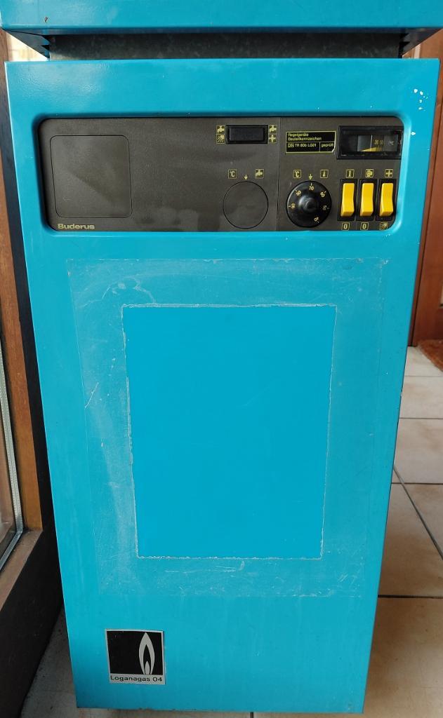 CV Aardgasketel Buderus, Doe-het-zelf en Bouw, Chauffageketels en Boilers, Gebruikt, Aardgas, Ouder dan 10 jaar, Ophalen