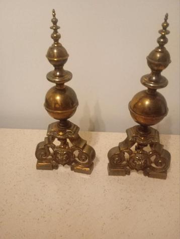 Koperen haardbokken  beschikbaar voor biedingen