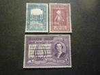 België/Belgique 1956 Mi 1036/1038 zonder gom/sans gomme, Verzenden, Zonder gom