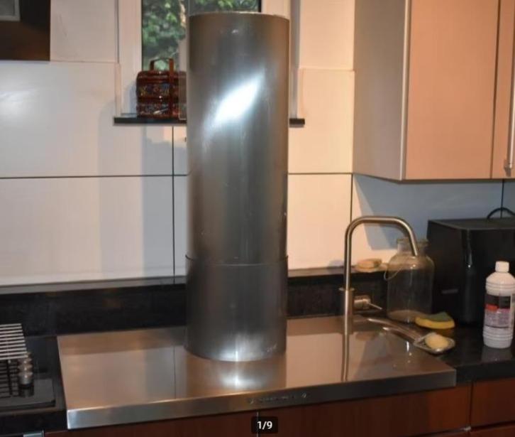 inox afzuigkap wasemkap afzuiging keuken Guttmann € 69,-, Huis en Inrichting, Keuken | Keukenelementen, Gebruikt, Ophalen