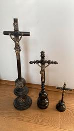 3 Houten kruisjes., Antiek en Kunst, Ophalen