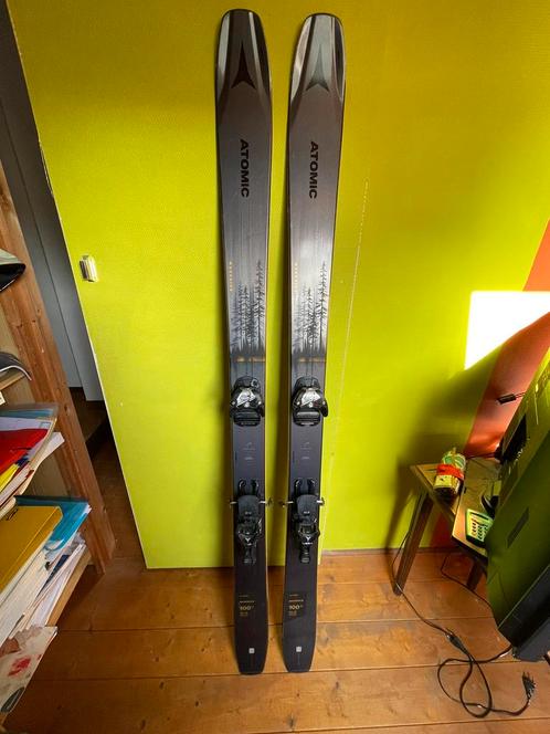 Atomic Maverick 2023 Titanium 100, Sports & Fitness, Ski & Ski de fond, Comme neuf, Skis, Atomic, 180 cm ou plus, Enlèvement