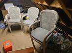 Stoelen 3 stuks, Huis en Inrichting, Ophalen, Riet of Rotan, Gebruikt, Overige kleuren