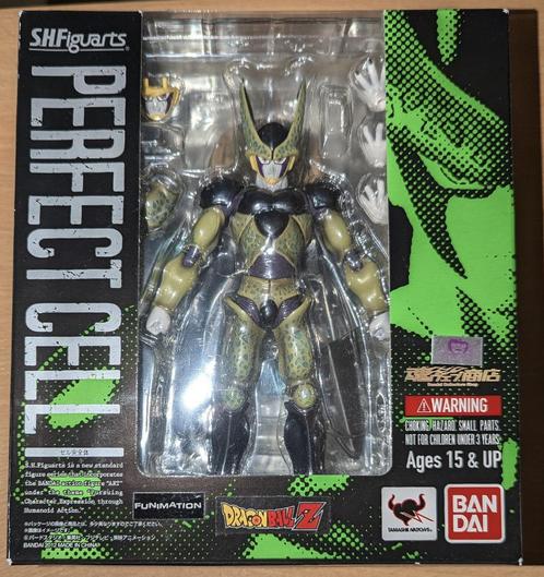 Bandai S.H.Figuarts Perfect Cell Dragon Ball Z, Collections, Statues & Figurines, Comme neuf, Envoi