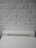 Witte metalen handdoekhouder 70x11x10cm, Ophalen of Verzenden, Handdoekenrek, Wit, Zo goed als nieuw