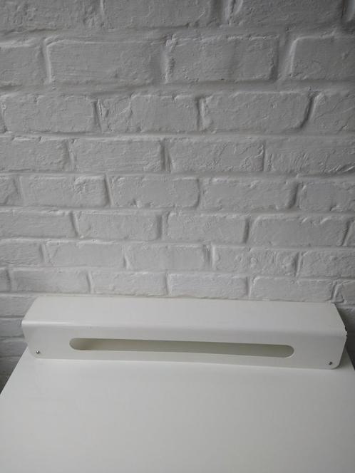 Witte metalen handdoekhouder 70x11x10cm, Huis en Inrichting, Badkamer | Badtextiel en Accessoires, Zo goed als nieuw, Handdoekenrek