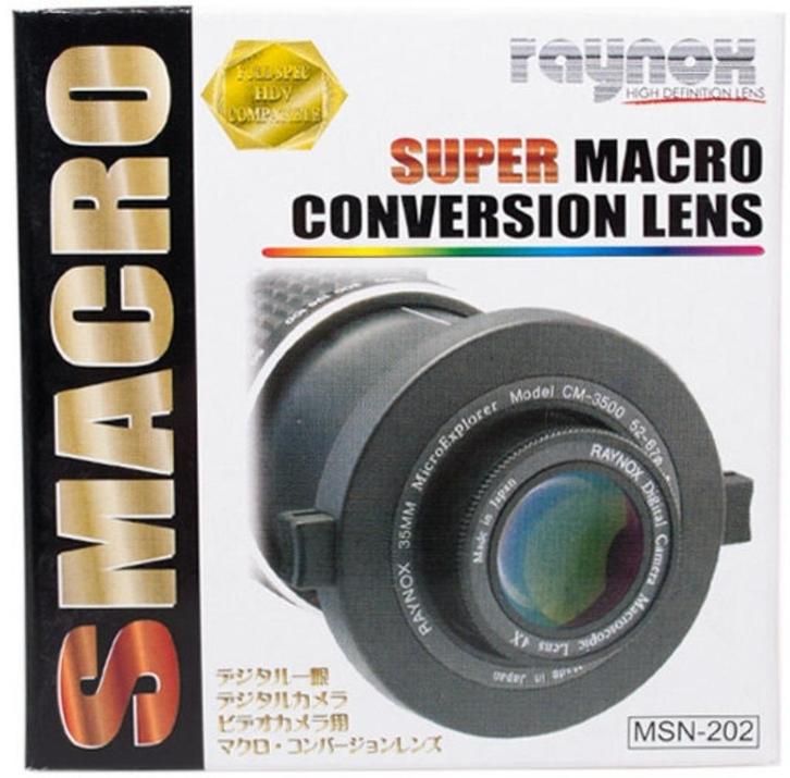 New Raynox MSN-202 Super Macro Conversion Lens, Audio, Tv en Foto, Foto | Lenzen en Objectieven, Nieuw, Macrolens, Ophalen of Verzenden