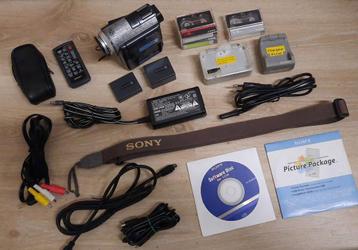 SONY DCR-PC350E MiniDV-camcorder met accessoires  beschikbaar voor biedingen