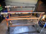 Schragen met zwenkwiel +rem, Doe-het-zelf en Bouw, Werkbanken, Ophalen, Gebruikt, 120 tot 170 cm