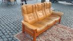 Vintage canapé scandinave. Ekornes Stressless 3 places, Maison & Meubles, Enlèvement ou Envoi, Comme neuf