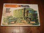 Matchbox 1/76  Monty's Caravan, Hobby en Vrije tijd, Modelbouw | Auto's en Voertuigen, Ophalen of Verzenden, Gebruikt, Truck
