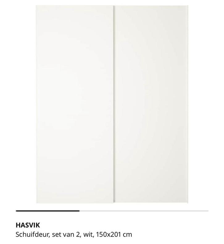 Ikea schuifdeuren en zachtsluitend beslag, Huis en Inrichting, Kasten | Kleerkasten, Gebruikt, Ophalen