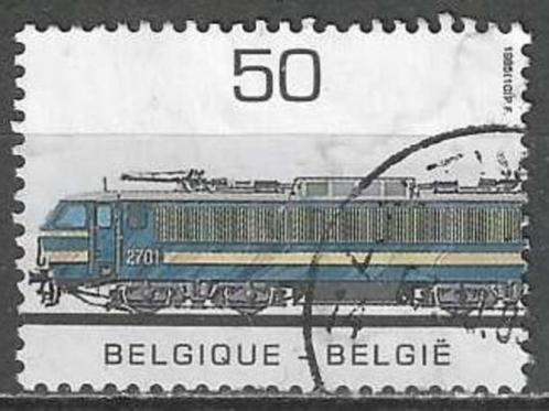 Belgie 1985 - Yvert/OBP 2174 - Openbaar Vervoer (ST), Postzegels en Munten, Postzegels | Europa | België, Gestempeld, Treinen